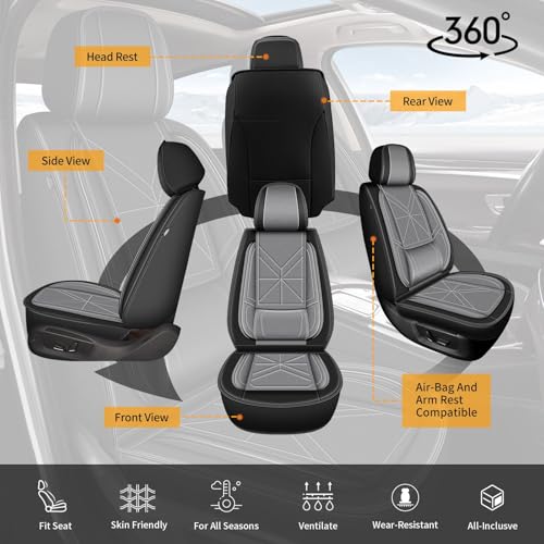 Car Seat Covers Full Set for Chevrolet Chevy Colorado 2015