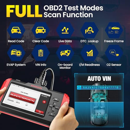 S600 OBD2 Scanner Diagnostic Scan Tool 4 Systems Car Code Reader