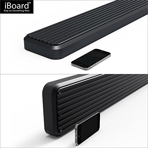 6in Black Stainless Steel Running Boards Compatible with Dodge Ram 1500 2500 3500 Quad Cab 02