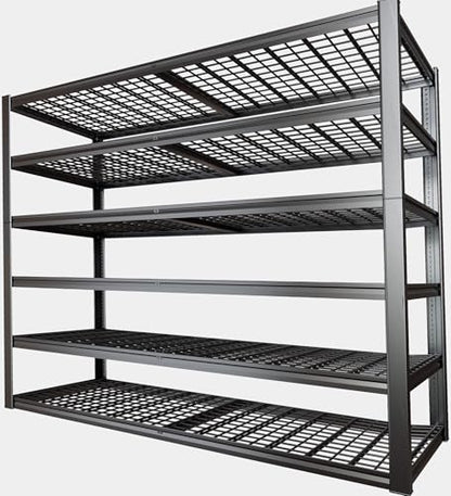 64" Wide 6 Tier Garage Shelving Unit (6 Count)