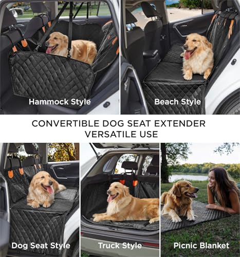 Dog Car Seat Cover for Back Seat