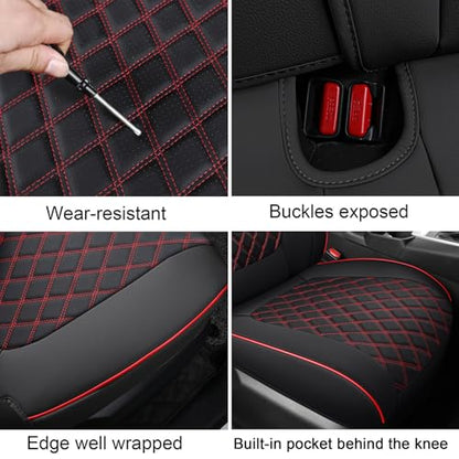 RAV4 Car Seat Covers Full Set Gray for 2019