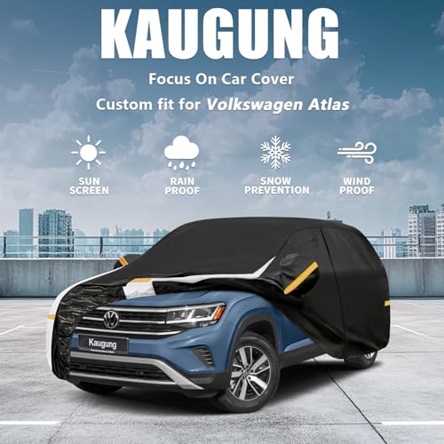 10 Layers Car Cover Custom Fit for Volkswagen vw Atlas 2017