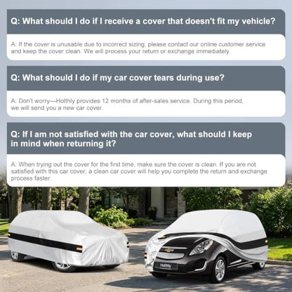 10 Layers Hatchback Car Cover Custom Fit for Chevrolet Spark