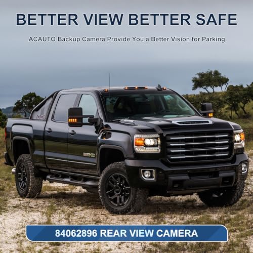 Rear View Backup Camera Fit for Chevy Silverado GMC Sierra 1500 2016