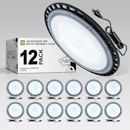 150W LED Low Bay Lighting (12 Count)