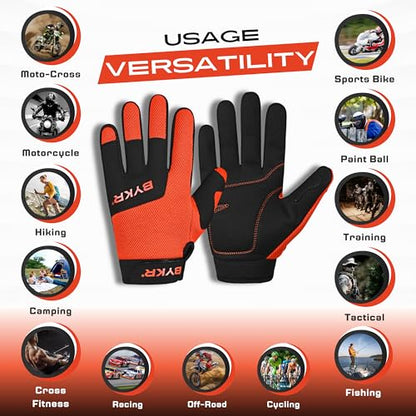 All Weather Motorcycle Gloves for Men & Women