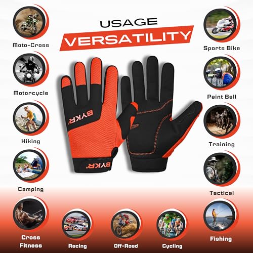 All Weather Motorcycle Gloves for Men & Women