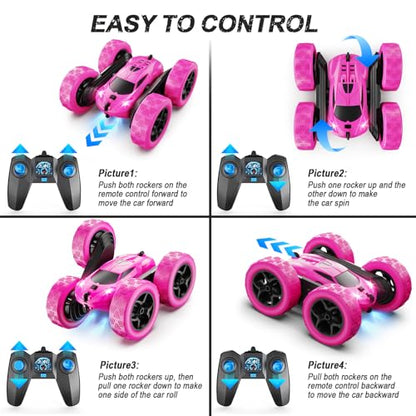 RC Cars Rose Remote Control Car for Girls