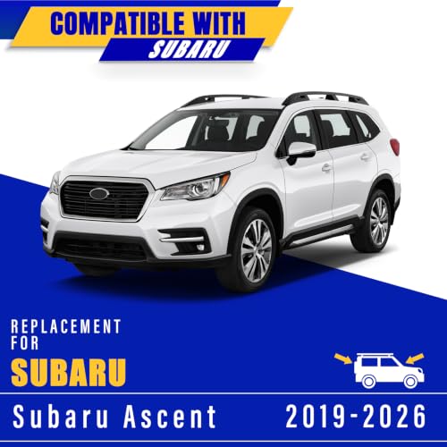 3 Wipers Fits Subaru Ascent 2019