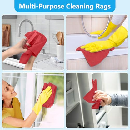 Microfiber Cleaning Cloth 100 Pack (100 Count)
