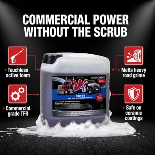 ash Chems Pro50 Foam Cannon Car Wash (134.4 Fl Oz)