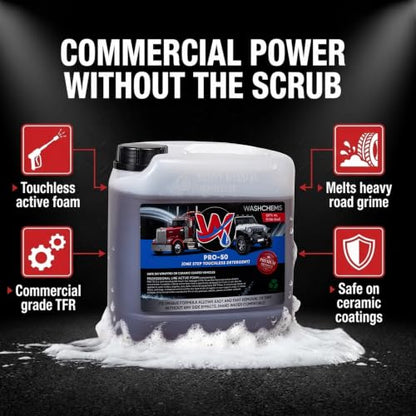 ash Chems Pro50 Foam Cannon Car Wash (134.4 Fl Oz)