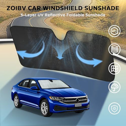 Car Windshield Sun Shade for Volkswagen Jetta 2019