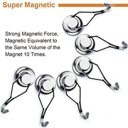 Magnetic Hooks (6 Count)