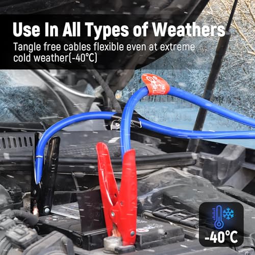 Quick Connect Heavy Duty Jumper Cables