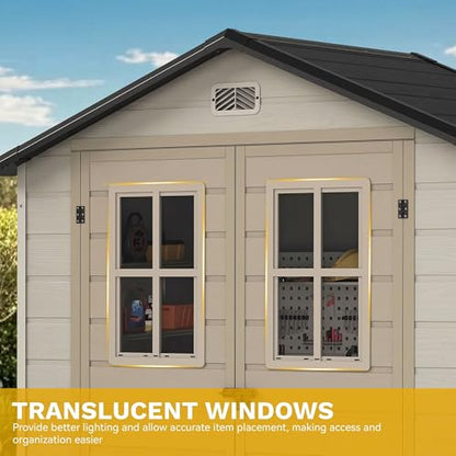 6x4.4 FT Outdoor Storage Shed