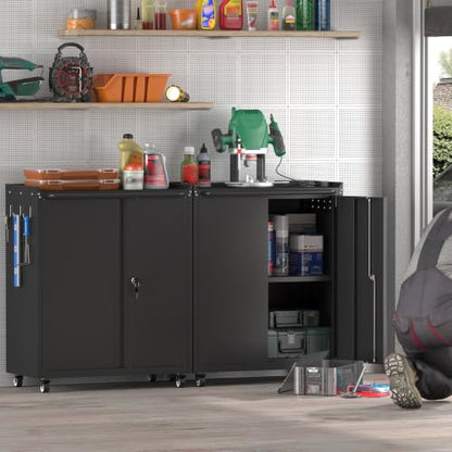 Garage Storage Cabinet with Wheels