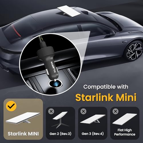 Starlink Mini Cable 12V Power Cable 3M 10FT
