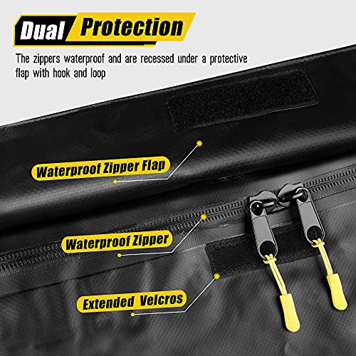 Roof Top Luggage Storage Bag for 84" x 39" Roof Baskets Waterproof 29 Cubic Feet
