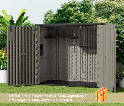 Outdoor Horizontal Storage Sheds