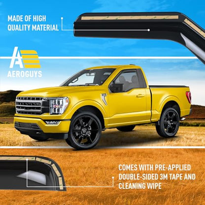 Extra Durable Window Deflectors in (2 Count)