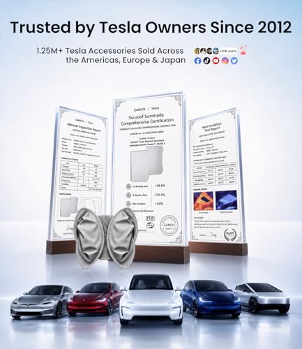 Tesla Model 3 Sunshade Roof for 2020