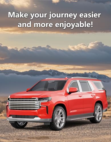 Window Rain Guards for Chevy Tahoe (4 Count)