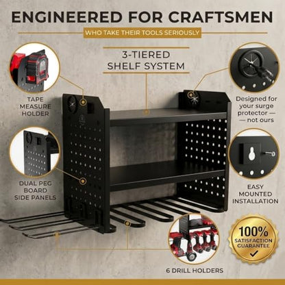 Power Tool Organizer Wall Mount