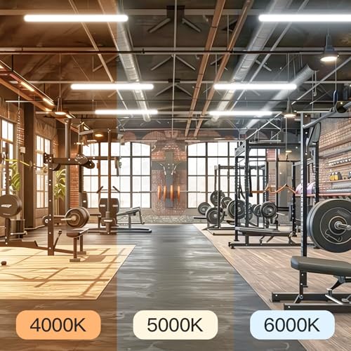 4FT LED Vapor Tight Light Fixture 60W (4 Count)