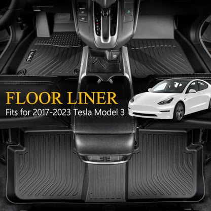 Floor Mats Custom for Tesla Model 3 2017