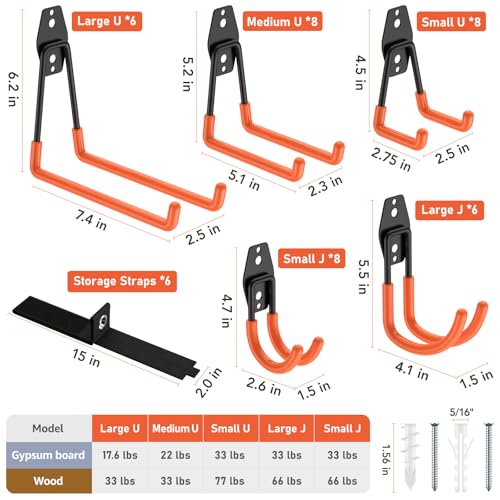 Garage Hooks Anti