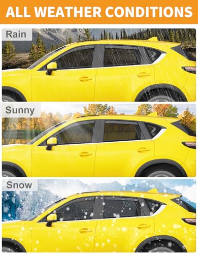 in Channel Window Visors Rain Guards for 2017