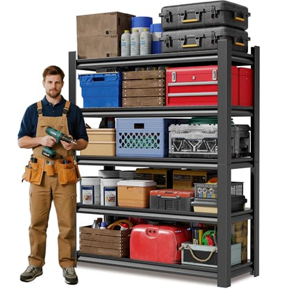 JHYKHG 63" H Storage Shelves (5 Count)