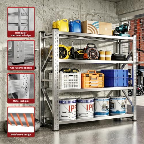 Heavy Duty Stainless Steel Shelves Garage Shelving
