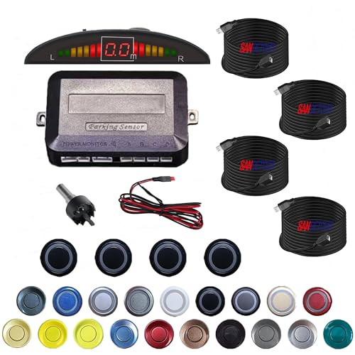 Parking Sensor Kit Backup Sensor Kit Reverse Sensor for Pickup & Extended Vehicles