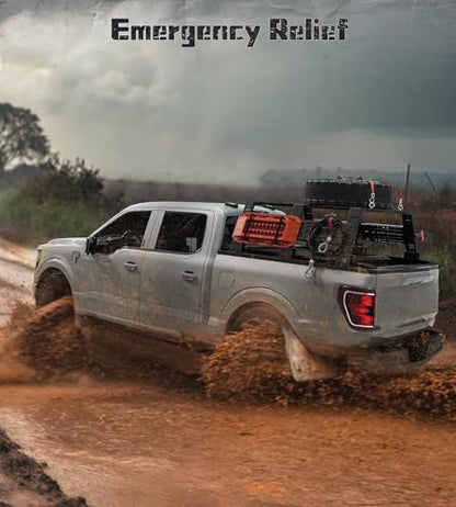 Truck Bed Rack Adjustable Height 16.7"