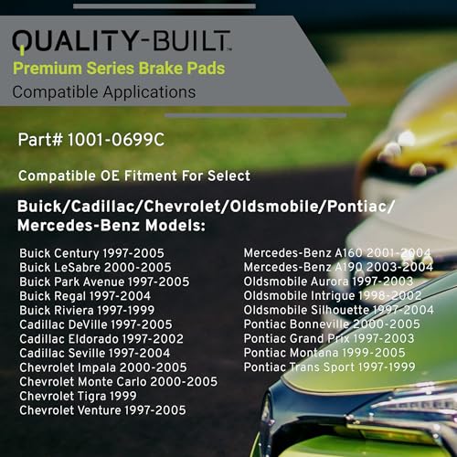 Front Ceramic Brake Pads