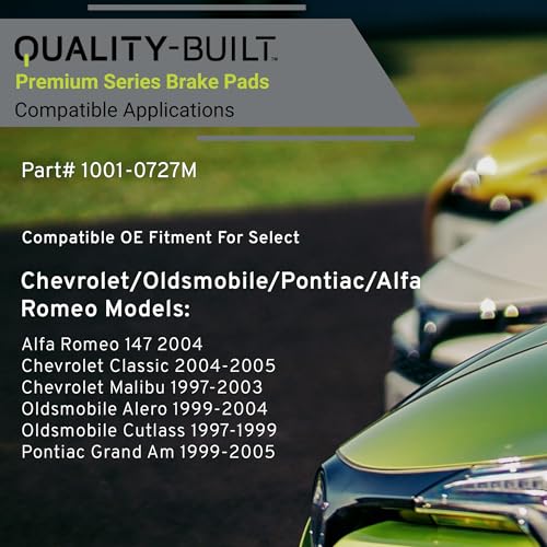 Front Semi Metallic Brake Pads