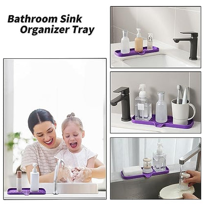 Silicone Soap Dish with Drain Spout