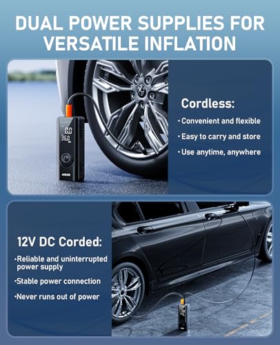 Tire Inflator Portable Air Compressor
