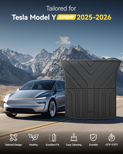 Cargo Mats for 2025 2026 Tesla Model Y Juniper Premium