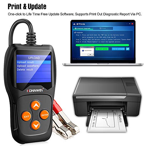 KW600 Car Battery Tester 12V Professional 100