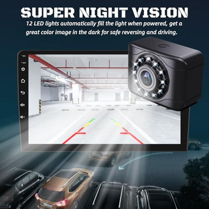 X1P HD Backup Camera License Plate Rear View Camera for Car
