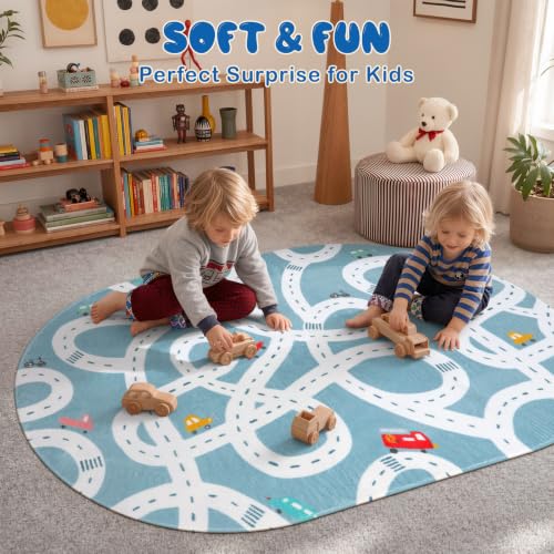 Large Kids Playroom Rug