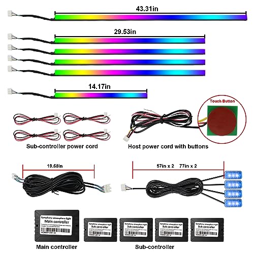 Acrylic Interior Car LED Strip Light