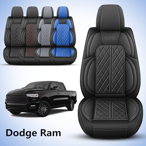 Car Seat Cover Custom Fit for Dodge Ram 1500 2500 3500 2002 (2 Count)