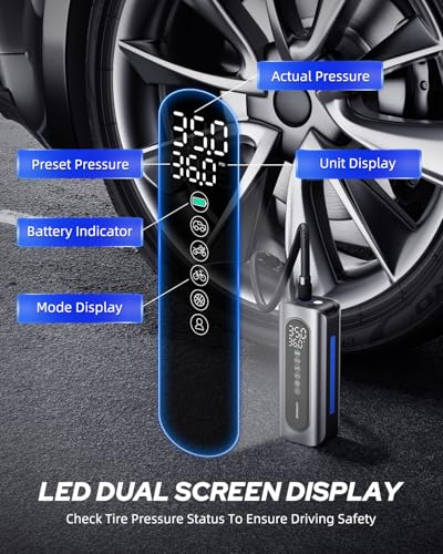 Tire Inflator Portable Air Compressor
