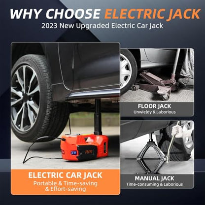 Electric Car Jack Kit 5 Ton 12V Hydraulic