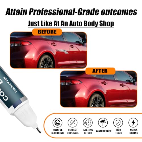 3Q3 Dark Red Salsa Red Pearl Car Touch Up Paint for Toyota OEM Color Match